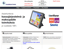 Tablet Screenshot of kassatiimi.fi